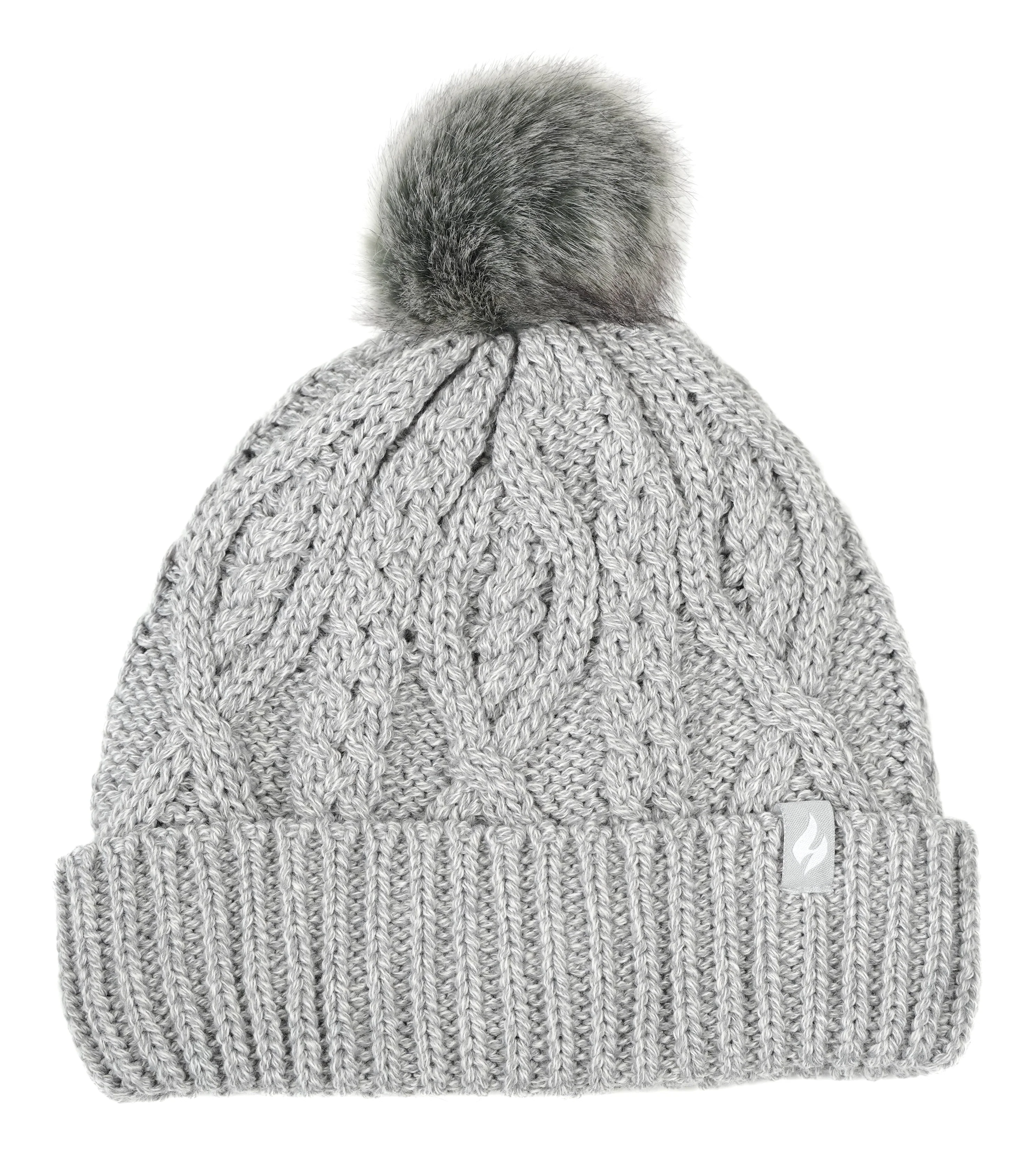Women's Brina Roll up Hat With Pom Pom - Image 3