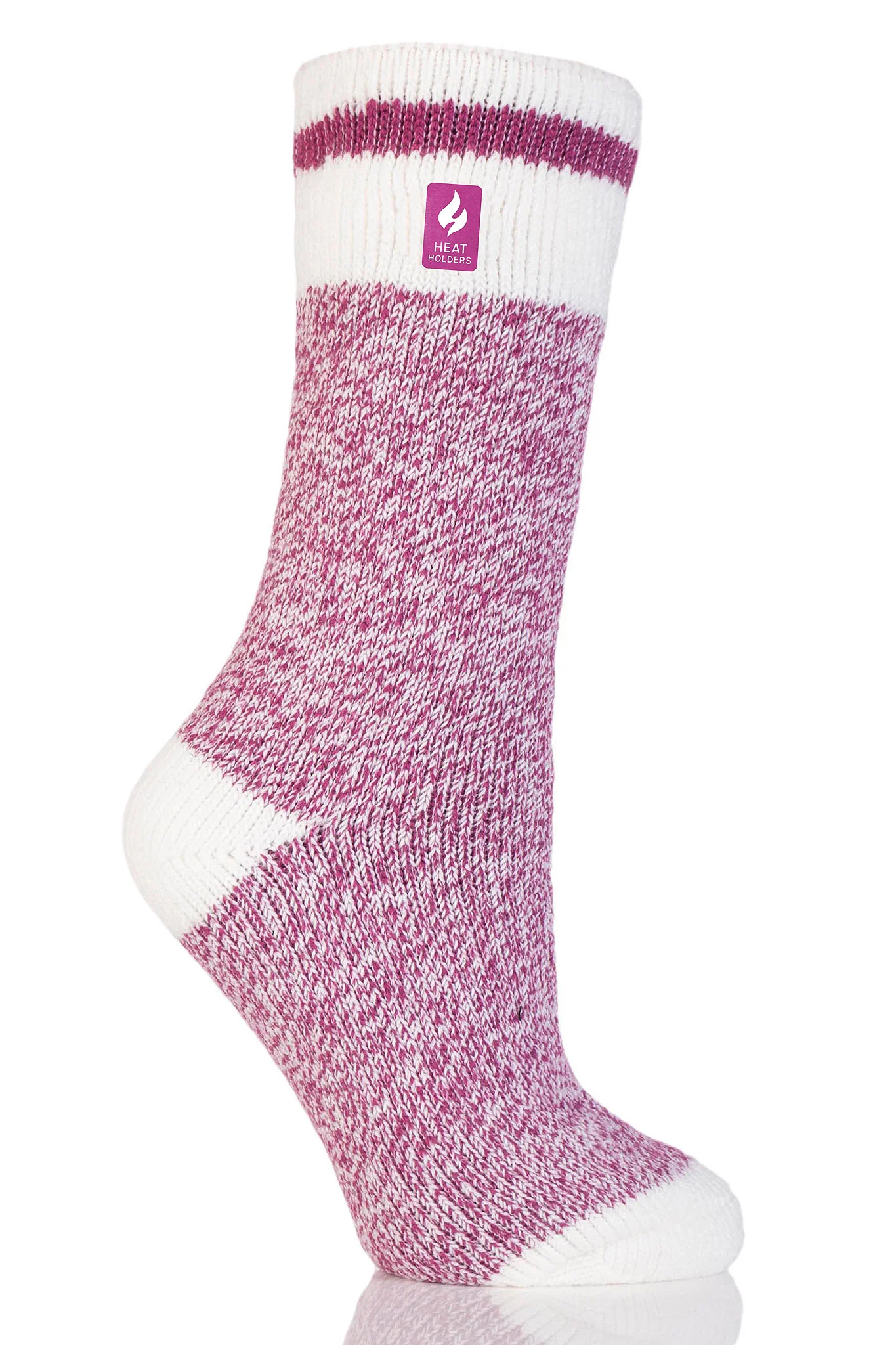 Women's Cream Block Twist Socks - Image 3