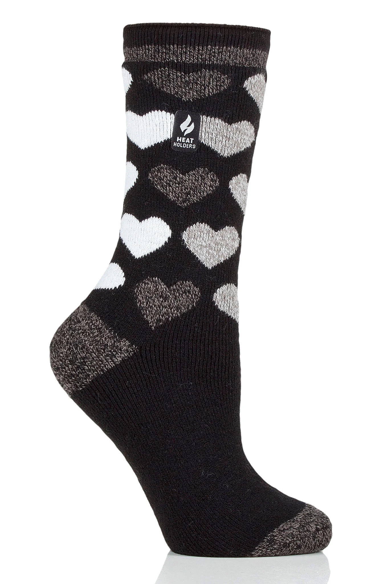 Women's Jennifer LITE™ Heart Crew Socks - Image 3