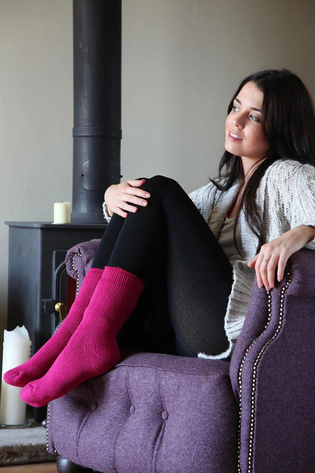 Women's Camellia Original Crew Socks - Image 6